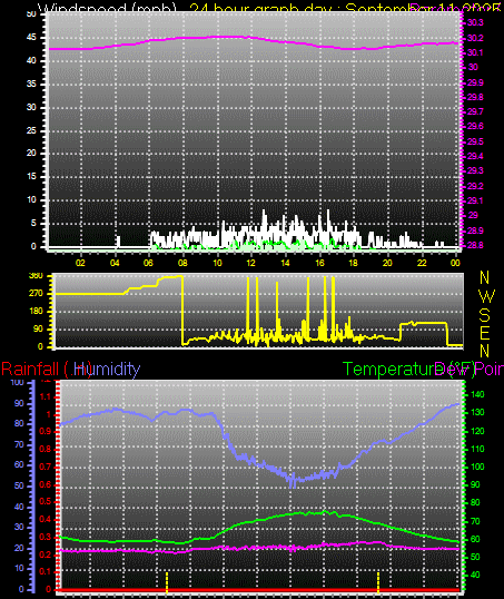 24 Hour Graph for Day 11