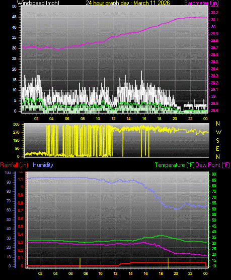 24 Hour Graph for Day 11