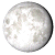 Waning Gibbous, 15 days, 8 hours, 50 minutes in cycle Waning Gibbous, 15 days, 8 hours, 50 minutes in cycle
