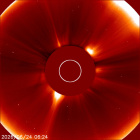 Latest LASCO C2 image of the Sun