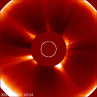Latest LASCO C2 image of the Sun