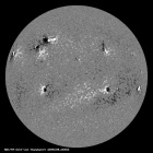 Latest SDO/HMI Magnetogram image of the Sun