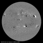Latest SDO/HMI Magnetogram image of the Sun