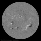 Latest SDO/HMI Magnetogram image of the Sun