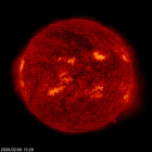 SOHO EIT 304 image of the sun
