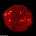 SOHO EIT 304 image of the sun
