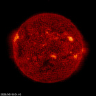 SOHO EIT 304 image of the sun